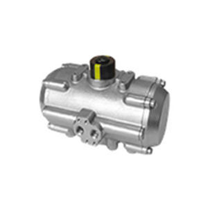 Atuador pneumático - NKSS series - Nutork Corp. - rotativo / de pinhão e cremalheira / com mola de retorno