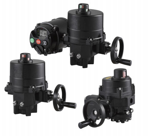 Atuador elétrico - NTR series - Nutork Corp. - rotativo / em alumínio / em liga metálica