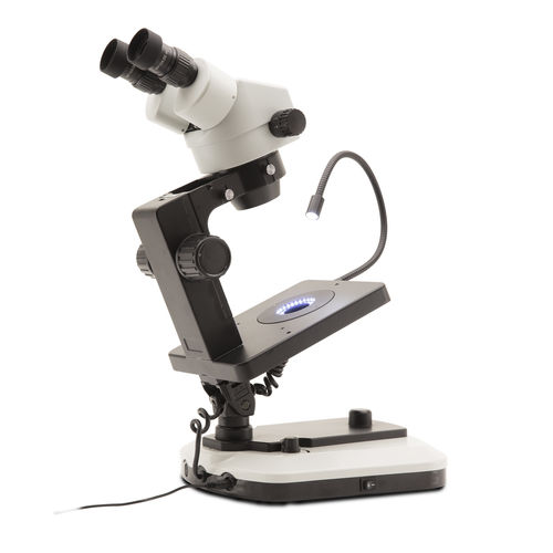Estereomicroscópio óptico - OPTIGEM-10 - Optika Srl - para inspeção / para gemologia / binocular