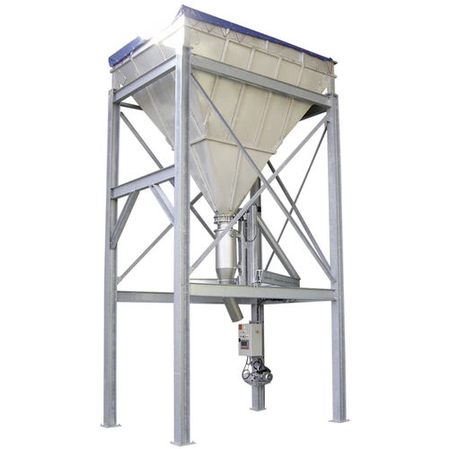 Ensacadeira de big-bags com dispositivo de içamento - FlowMatic® 08 - Palamatic Process - de granulados / de pós / para a indústria alimentícia