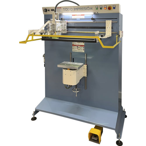 Máquina de serigrafia semiautomática - VERSA - TODO IMPRESIÓN SYSTEMS, SL - em cores / para a indústria do vidro / para a indústria do plástico