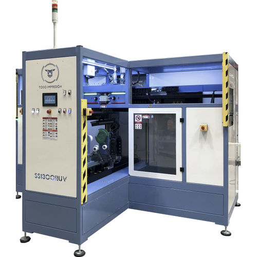 Máquina de serigrafia com servoacionamento - HIPPO - TODO IMPRESIÓN SYSTEMS, SL - monocromática / para garrafas de vidro / para garrafas de plástico