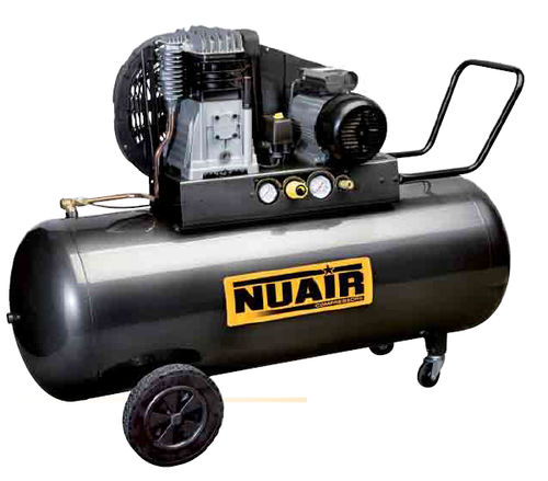 Compressor de pistão - B3800B/3M/270 TECH - NUAir compressors - de ar / com motor elétrico / com rodas