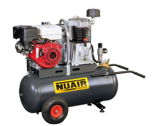 Compressor de pistão - NB7/9S/100 Honda - NUAir compressors - de ar / a diesel / com rodas