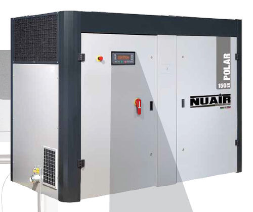 Compressor de parafuso - POLAR series - NUAir compressors - rotativo / de ar / com motor elétrico