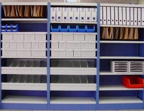 Estante para oficina - KIMER - em aço galvanizado / manual