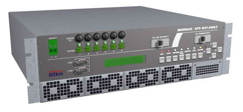 Fonte de alimentação elétrica para montagem em rack - NTX series  - ELTECO, a.s. - CA/CC / para equipamento de telecomunicações / de alta potência