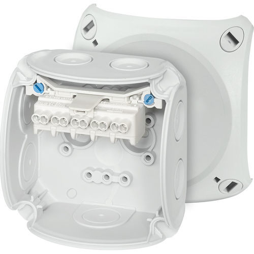 Caixa de passagem elétrica de parede - DK 0202 G - Hensel - UL / sem halogênio / IEC
