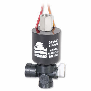 Válvula solenoide de 3 vias - S-390-3W series - BERMAD CS Ltd - hidráulica / compacta / de manifold