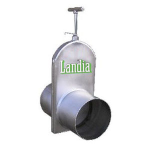 Válvula de guilhotina - LANDIA AS - manual / de drenagem / para águas residuais