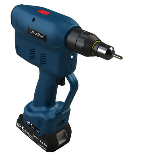 Ferramenta de montagem a bateria - NutBee PS series - HS-Technik GmbH - para porcas rebite