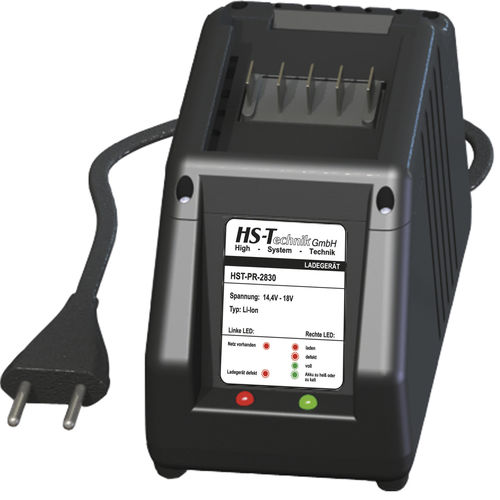 Carregador de bateria para ferramenta elétrica portátil - HST-PR-2830 - HS-Technik GmbH - de mesa / Li-ion / monofásico