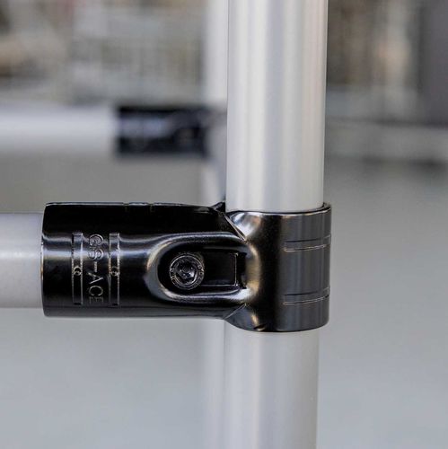 Conector de tubos em aço - BeeWaTec AG - tipo joelho / em T / redondo