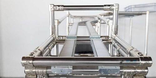 Sistema transportador de caixas de papelão vazias e cheias - BeeWaTec AG - para aplicações industriais / para encomendas / para unidade móvel