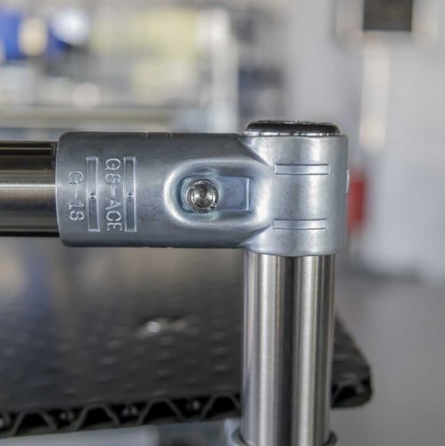 Conector de tubos em aço galvanizado - BeeWaTec AG - cruzeta / em T / de canto