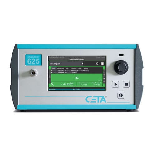 Testador de estanqueidade de fluxo de massa - CETATEST 625 - CETA Testsysteme GmbH - para recipientes vazios / para embalagens / para duto de ventilação
