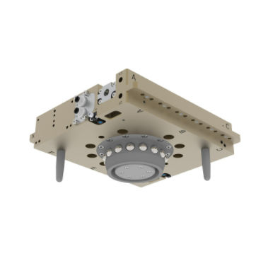 Trocador de ferramentas para robôs - TK-330-SQ-DV-R - IPR - Intelligente Peripherien für Roboter GmbH - pneumático / com magazine linear
