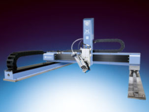 Robô cartesiano - CROSS MASTER SX series® - Musashi Engineering, Inc. - de 3 eixos / de dosagem