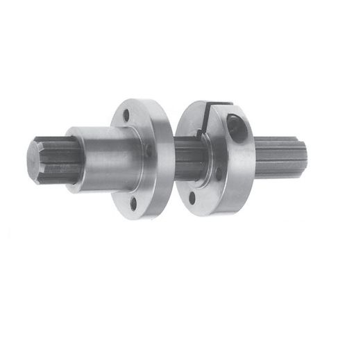 Eixo-árvore em aço - KWL series - Technische Antriebselemente GmbH - em aço inoxidável / estriado / com cubo