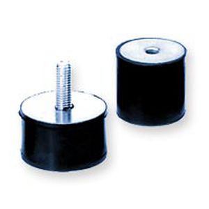 Isolador de vibração cilíndrico - 51 - Technische Antriebselemente GmbH - em borracha / metálico