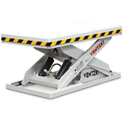 Mesa elevatória tipo tesoura - SHT series - Ventzki Handling Systems - eletro-hidráulica / estacionária / de carregamento
