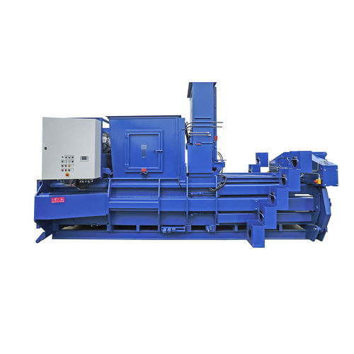 Prensa enfardadeira para papelão - Albamat 600 V5 - abba-Pressen Vertriebs GmbH & Co KG - para papel / para plástico / horizontal