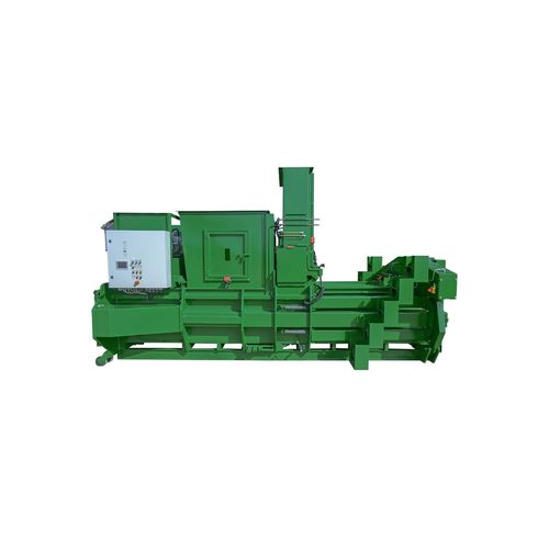 Prensa enfardadeira para papelão - Albamat 500 V5 - abba-Pressen Vertriebs GmbH & Co KG - para papel / para plástico / horizontal