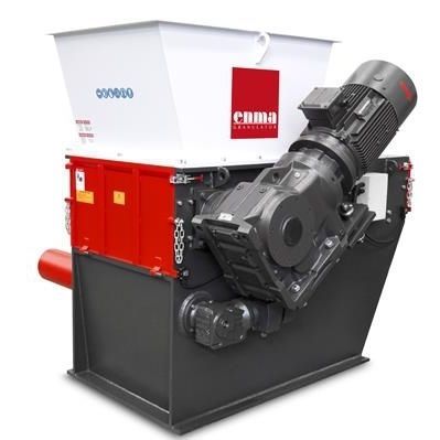 Triturador primário - ELS series - ENMA Granulator (China) Co.,Ltd - de 1 eixo / de metal / para resíduos sólidos e a granel