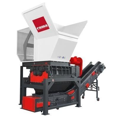 Triturador primário - EFS series - ENMA Granulator (China) Co.,Ltd - de 4 eixos / para madeira / de resíduos