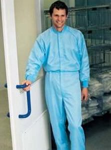 Macacão para sala limpa - Dastex - de proteção química / em fibra de carbono / em fibra de poliéster