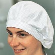 Touca descartável para sala limpa - Dastex - de mulher