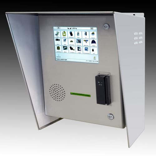Terminal de pesagem com display LCD - DD2050 - Cachapuz Bilanciai Group - com touch screen / de parede / Ethernet