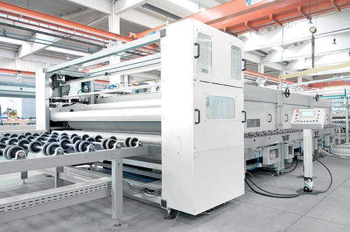 Linha de produção de vidro laminado - Bottero - automática