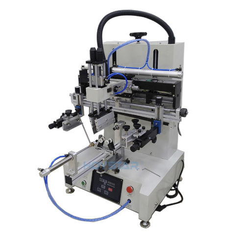 Máquina de serigrafia semiautomática - GW-2030C - Dongguan Hoystar Printing Machinery Co.,Ltd - monocromática / para a indústria do vidro / para a indústria do plástico