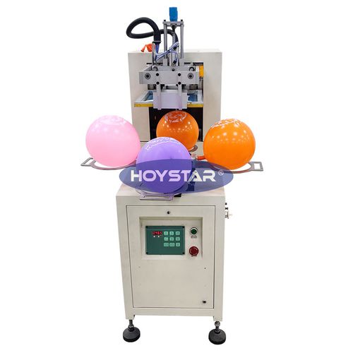 Máquina de serigrafia automática - GW-BL-4 - Dongguan Hoystar Printing Machinery Co.,Ltd - monocromática / para balões / rotativa