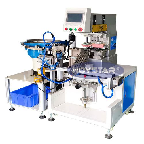 Máquina tampográfica de tinteiro fechado - GW-P2/S-G - Dongguan Hoystar Printing Machinery Co.,Ltd - automática / de 2 cores / para tees de golfe