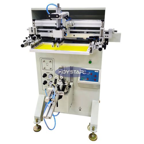 Máquina de serigrafia semiautomática - GW-2A - Dongguan Hoystar Printing Machinery Co.,Ltd - monocromática / para garrafas de vidro / para garrafas de plástico