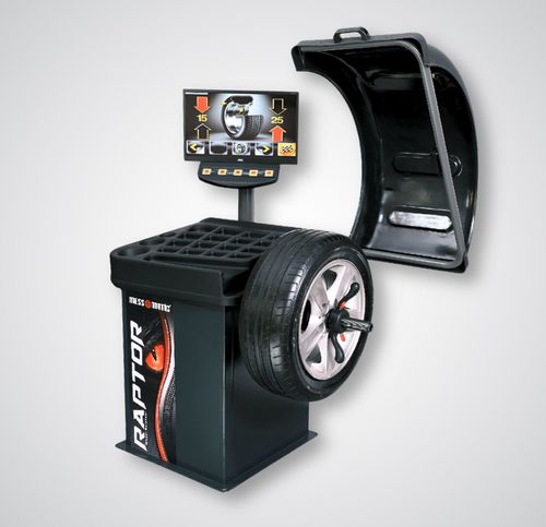 Balanceadora de rodas para carros - RAPTOR - Messmatic