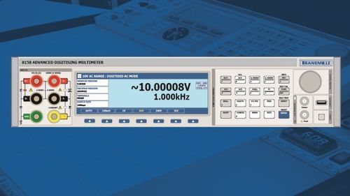 Multímetro digital - 8158 - TRANSMILLE - de bancada / 1000 V / 110 V