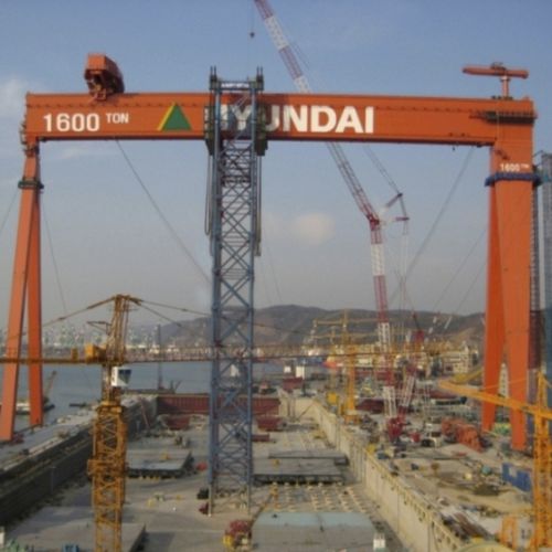 Guindaste de pórtico para trilho - SMLT - Sarens Group - univiga / para cargas pesadas