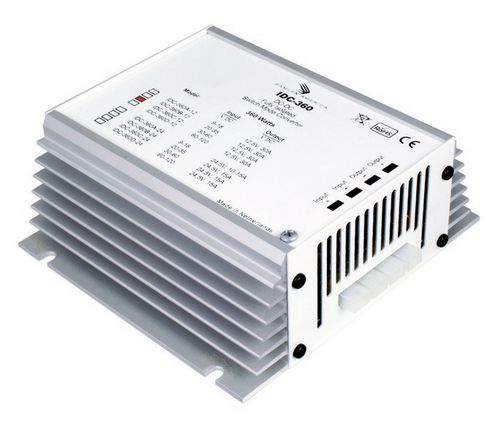 Conversor CC-CC abaixador - IDC-360A-12     - Samlex America - isolado / montado em suporte