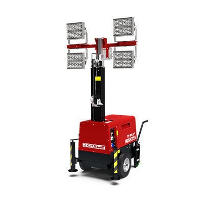 Torre de iluminação de LED - TF IM 5.5 Y - MOSA - para lâmpada de iodetos metálicos / a diesel