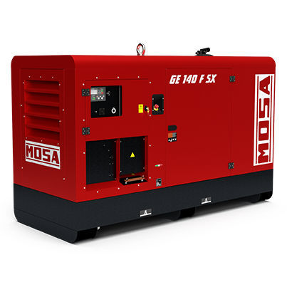 Grupo gerador de energia a diesel - GE 140 FSX - MOSA - trifásico / estacionário / 50 Hz