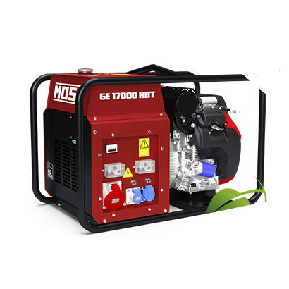 Grupo gerador de energia trifásico - GE 17000 HBT - MOSA - monofásico / portátil / 50 Hz