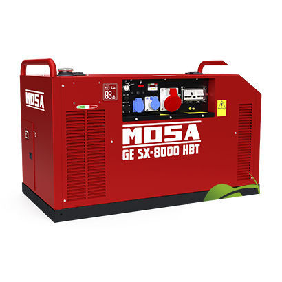 Grupo gerador de energia a diesel - GE SX-8000 HBT - MOSA - trifásico / monofásico / portátil