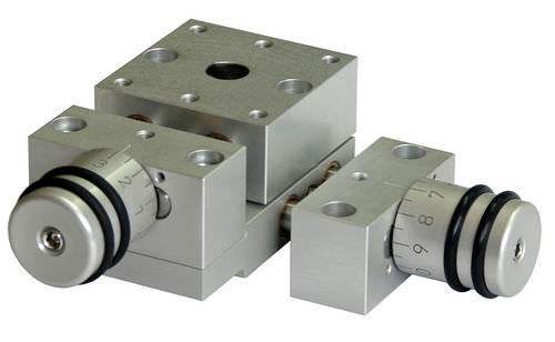 Mesa de posicionamento linear - KT1104-KL-PT1104 - MM Engineering GmbH - manual / de 2 eixos