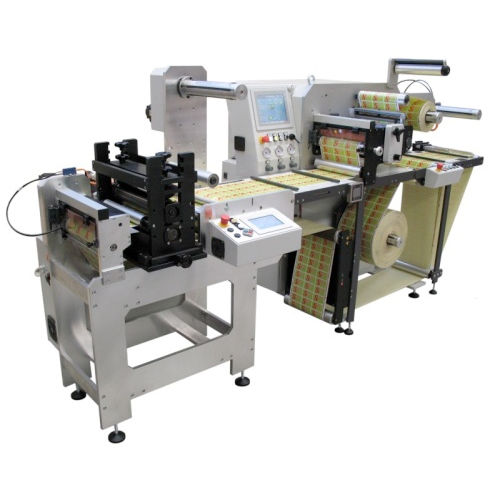 Máquina de corte com saca-bocados - Eiger 350/450 - TECTUPRINT - para papel / de etiquetas / com servoacionamento
