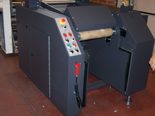 Estrutura desenroladeira-enroladeira de rolos de papel - 520 series - TECTUPRINT - totalmente automática