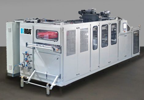 Termoformadora alimentada por bobina - 2416AFCS  - RIDAT - para embalagem de produtos alimentares / para a produção de copos / automática