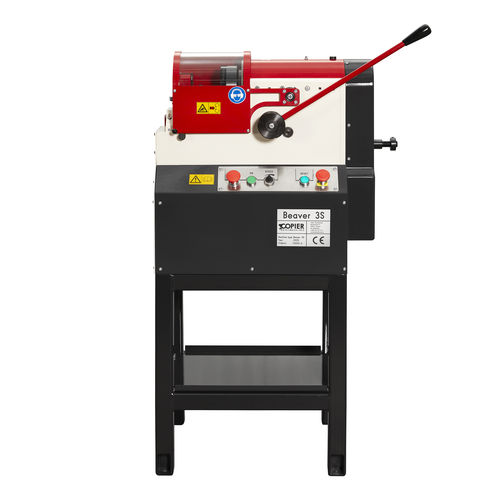 Chanfradeira de tubo - BEAVER 3 S - Copier Machinery - elétrica / estacionária / para tubulações